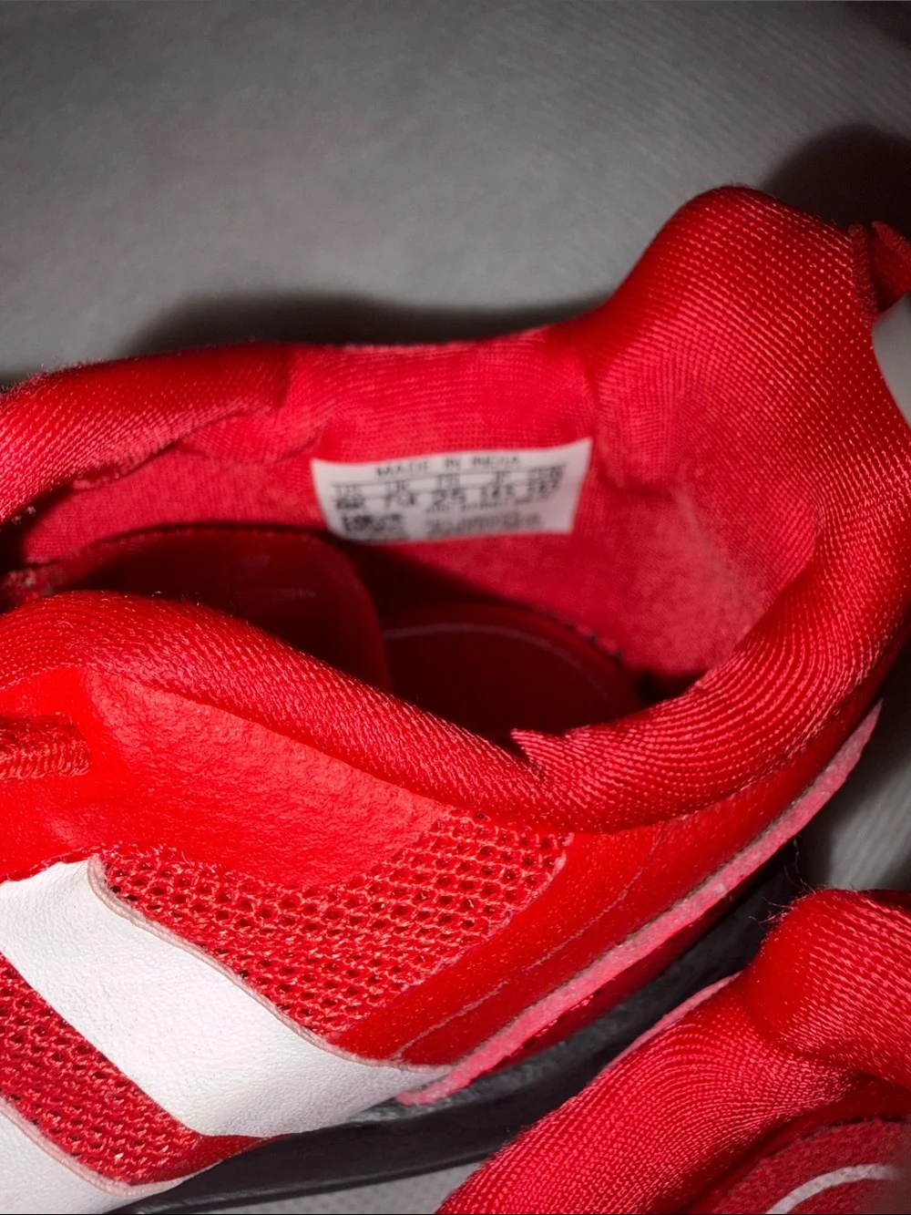 adidas Originals Multix Scarlet Red White Black Toddler Size 8K GW5539